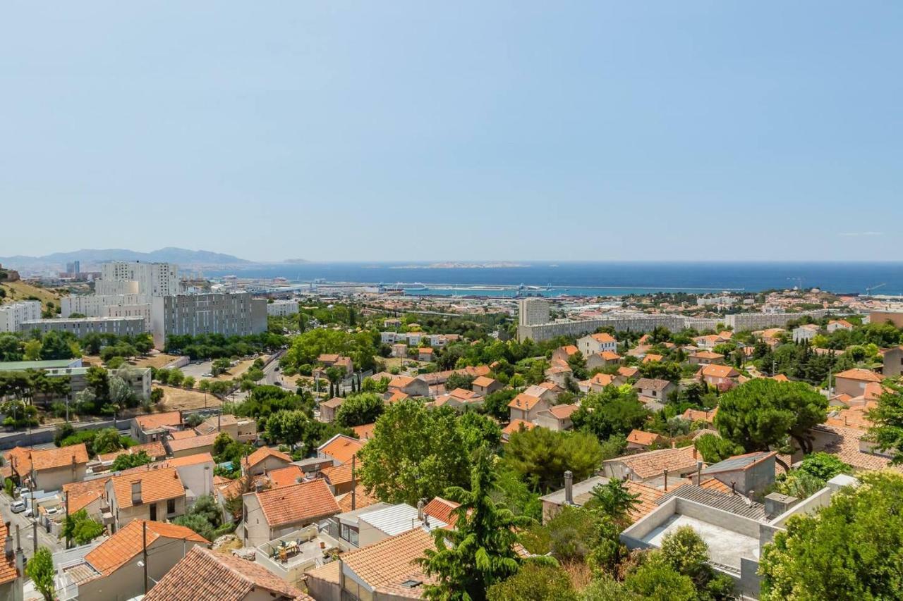 Appartement Cosy Verduron Vue Mer Panoramique مارسيليا المظهر الخارجي الصورة